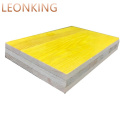 500mmx3000mm 27mm Painel de cofragem amarelo com 3 camadas / Painéis de cofragem tipo Doka Pátio de cofragem de concreto LEONKING Phenolic WBP